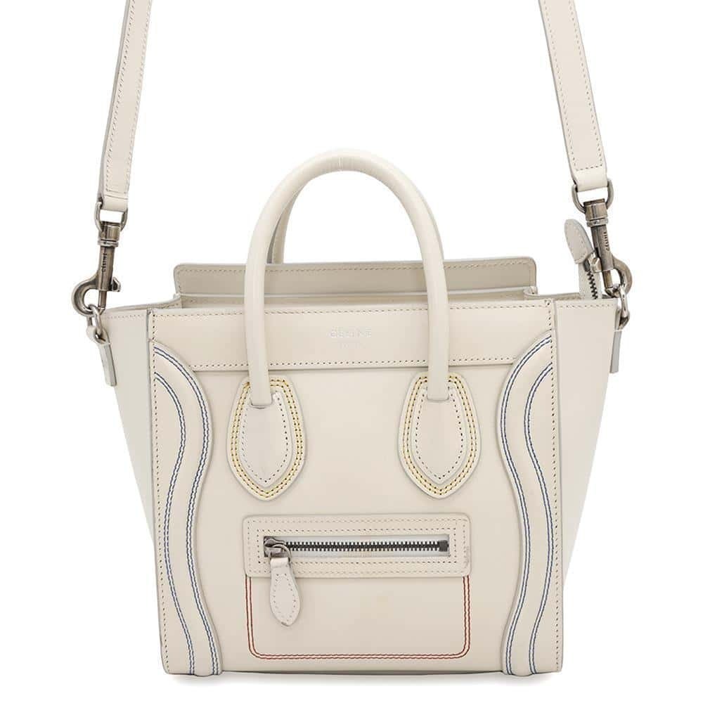 Celine Luggage 2way Shopper Handbag Shoulder Bag